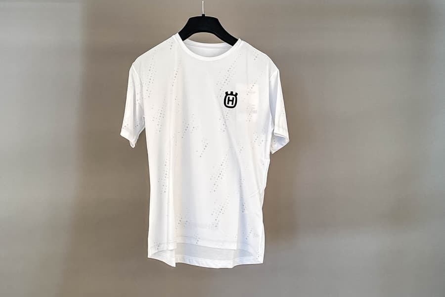 Damen Shirt Husqvarna Discover Jersey White, Gr. M